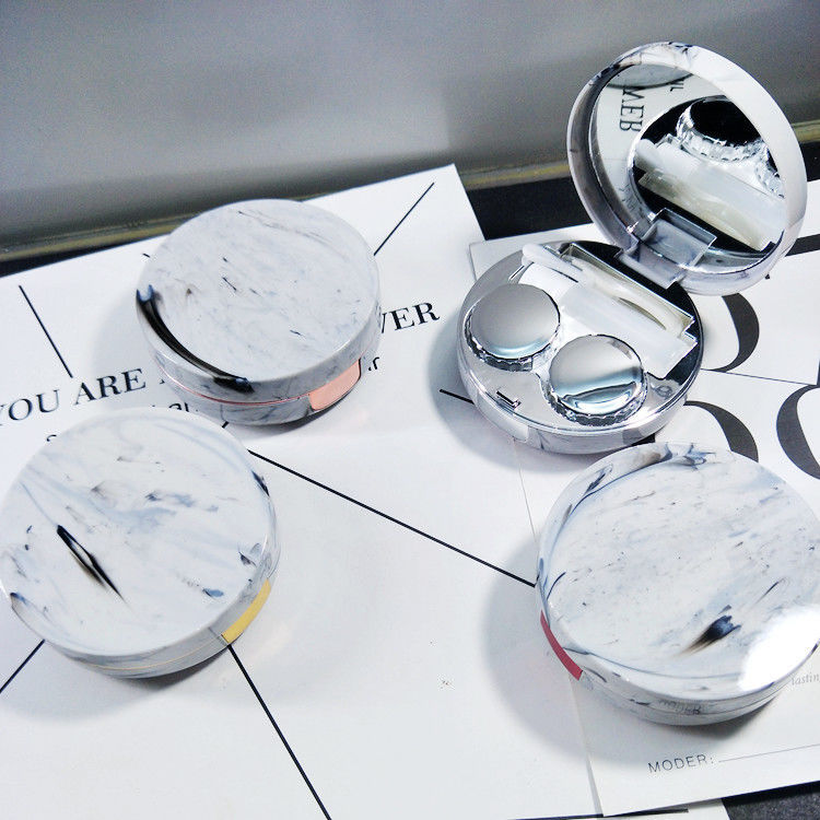 Marbled Contact Lens Case