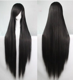100cm Long Synthetic Cosplay Wig with Bangs
