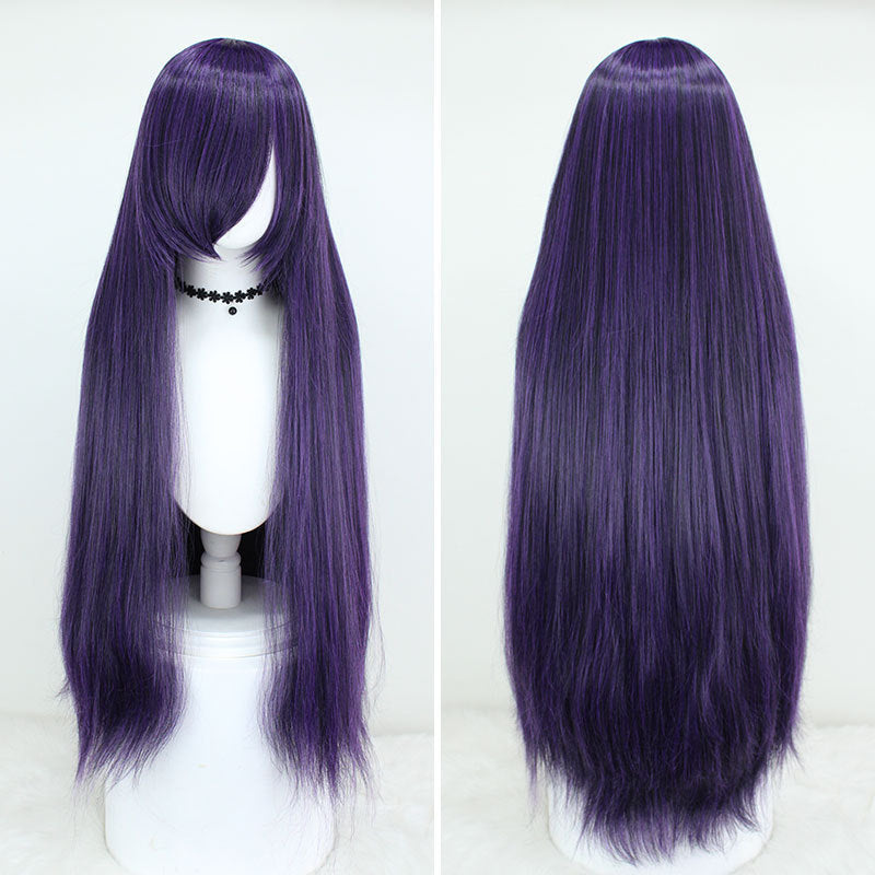 100cm Long Synthetic Cosplay Wig with Bangs