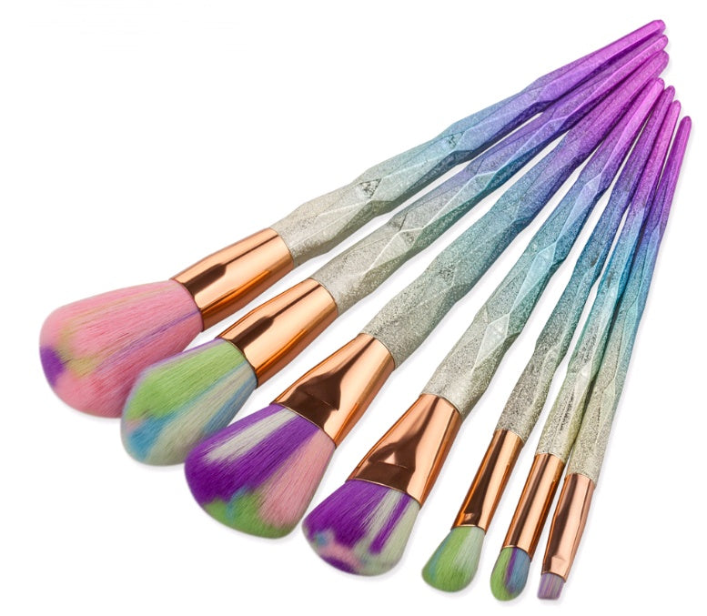 7 Makeup Diamond Brushes