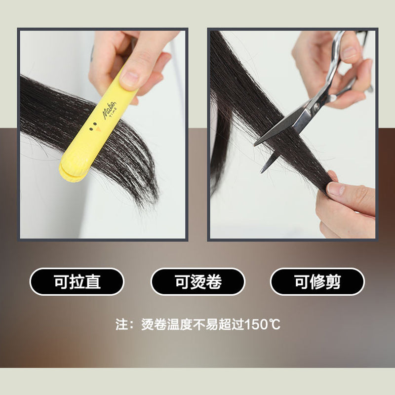 Silver Pink Curly Long Hair Full-head Wig Natural Realistic Fluffy Lolita Anime Cosplay