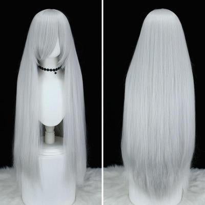 100cm Long Synthetic Cosplay Wig with Bangs